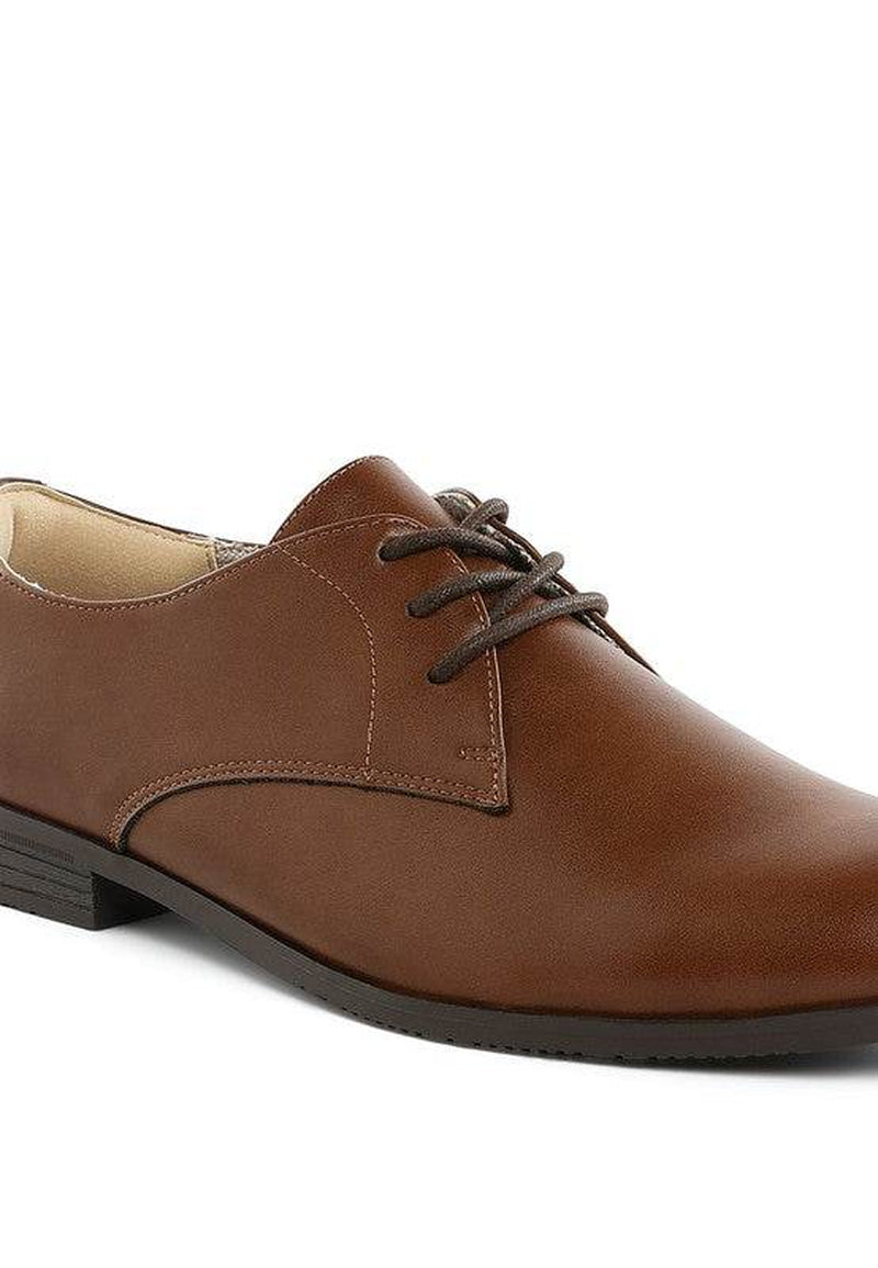 Finch Men'S Minimalist Derby Shoes