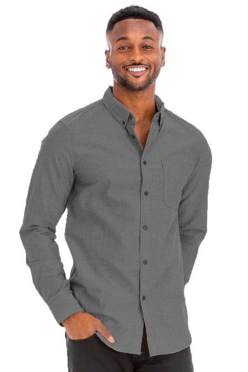 Weiv Men'S Casual Long Sleeve Shirts