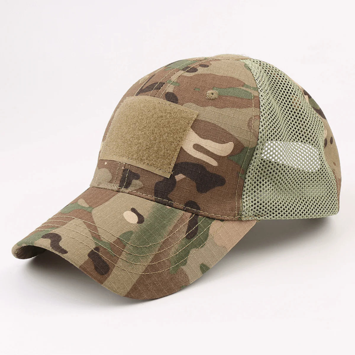 Jupitergear Military-Style Tactical Patch Hat with Adjustable Strap | Breathable & Unisex