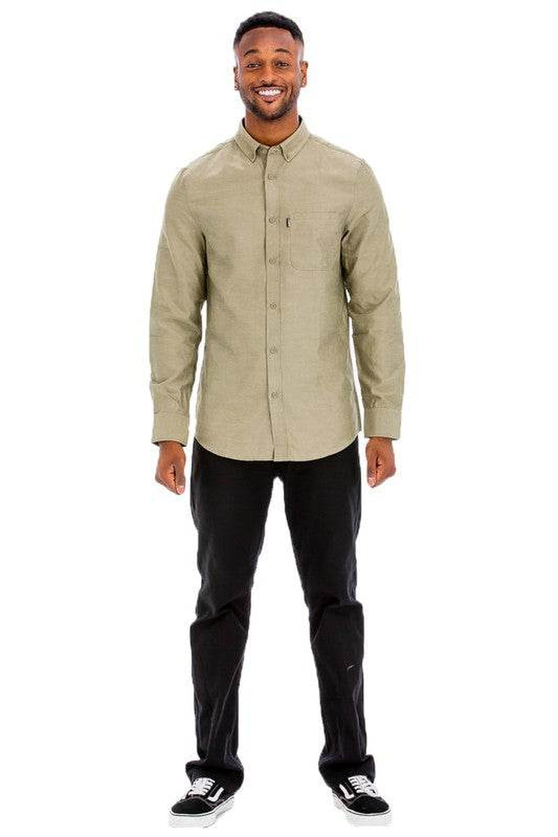 Weiv Men'S Casual Long Sleeve Shirts
