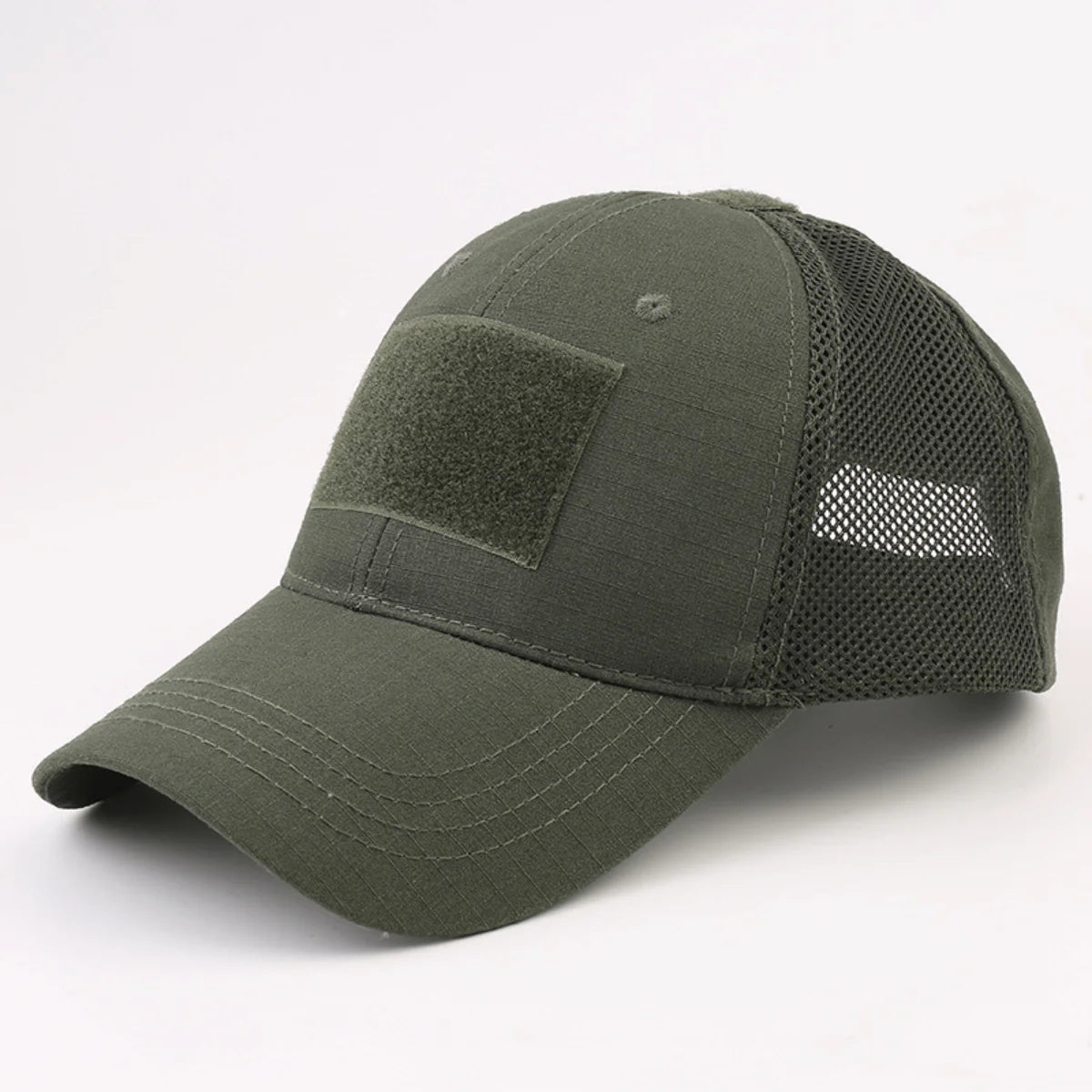 Jupitergear Military-Style Tactical Patch Hat with Adjustable Strap | Breathable & Unisex