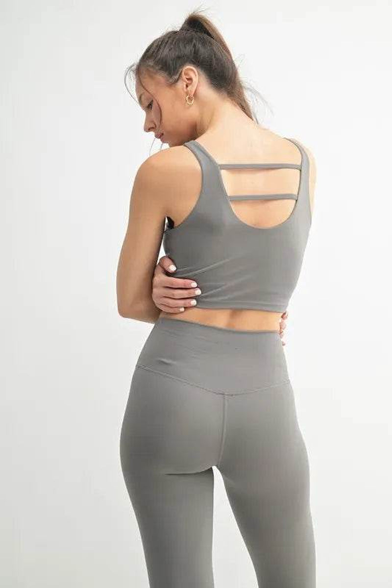 MONO B Venice Cloud Light U-Back Active Tank