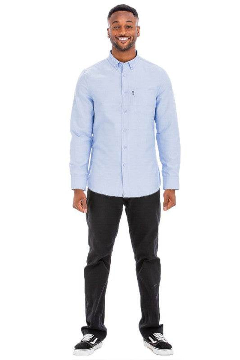 Weiv Men'S Casual Long Sleeve Shirts