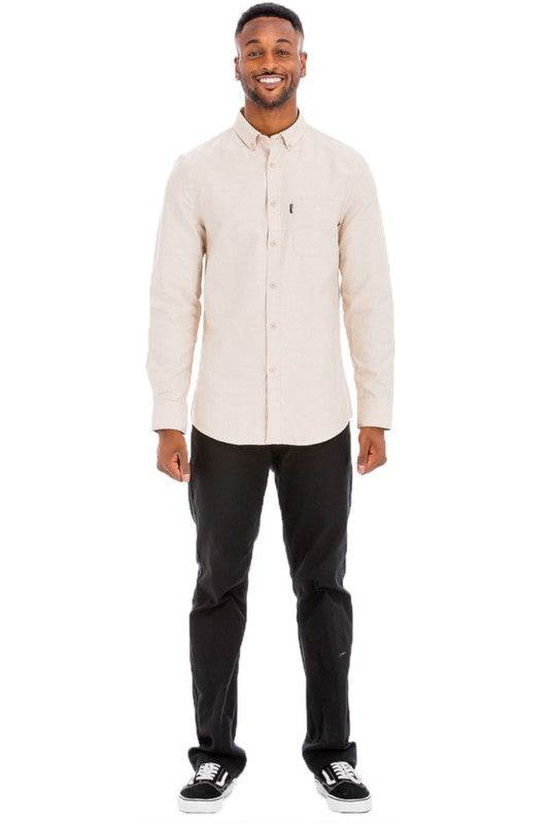 Weiv Men'S Casual Long Sleeve Shirts