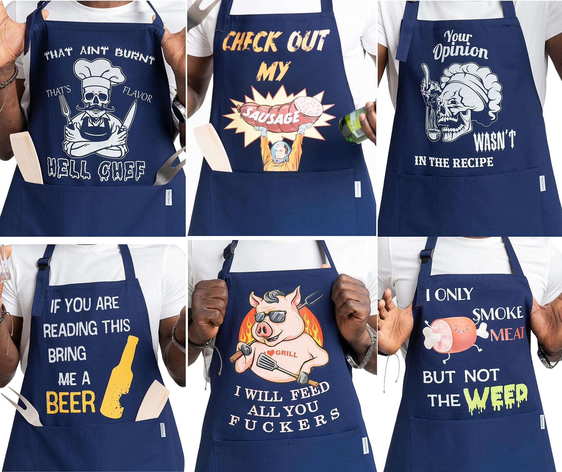 Funny Aprons for Men Mens Aprons for Cooking Funny Funny Grill Apron for Men Grill Male Dad Apron for Adult Man Chef