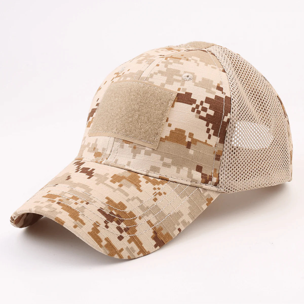 Jupitergear Military-Style Tactical Patch Hat with Adjustable Strap | Breathable & Unisex