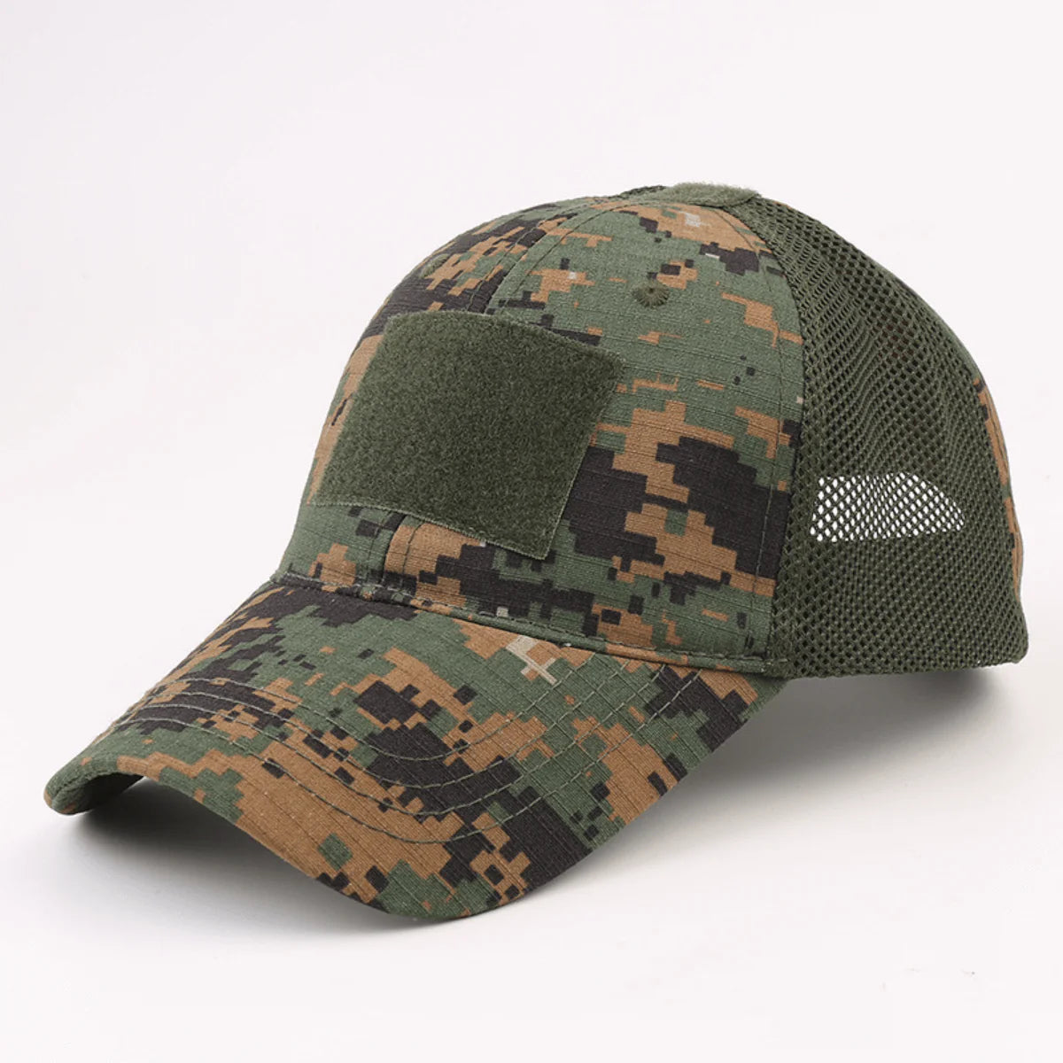 Jupitergear Military-Style Tactical Patch Hat with Adjustable Strap | Breathable & Unisex