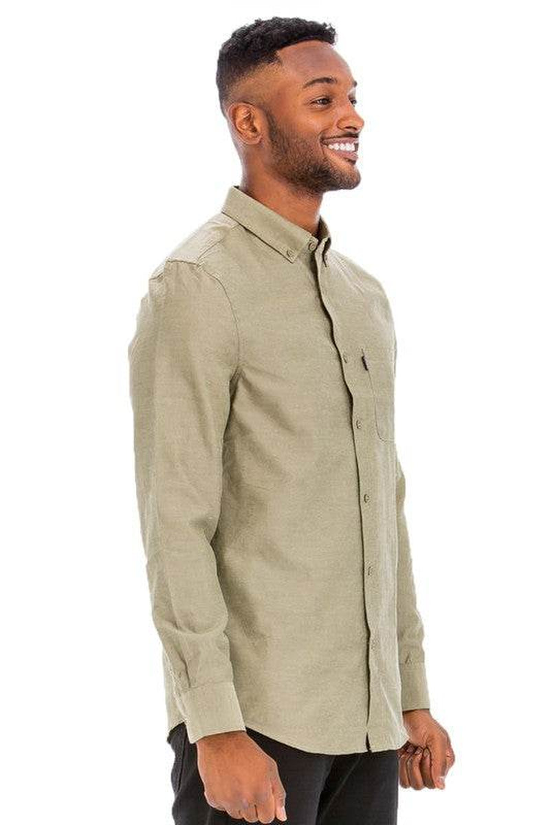 Weiv Men'S Casual Long Sleeve Shirts
