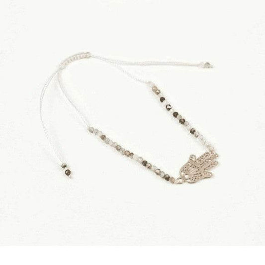 Boho Talisman Bracelet Hand of Fatima Wishbracelet