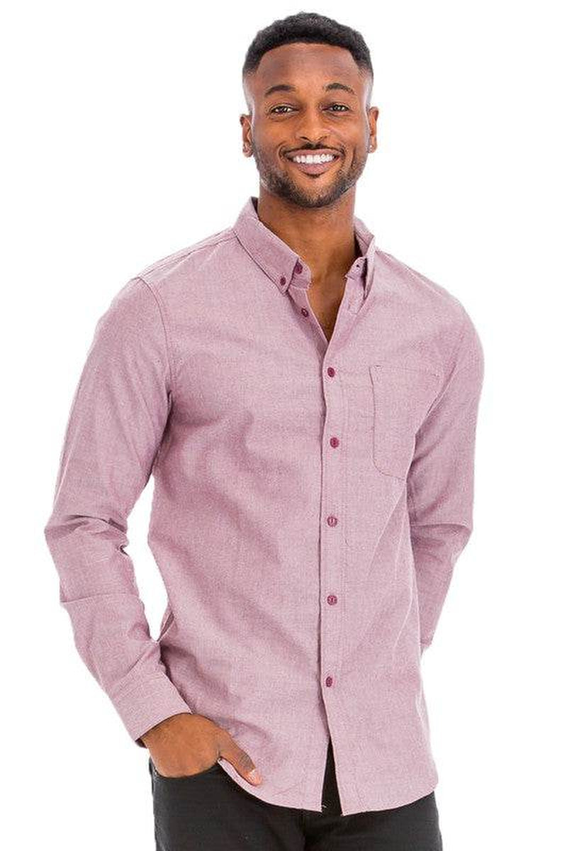 Weiv Men'S Casual Long Sleeve Shirts
