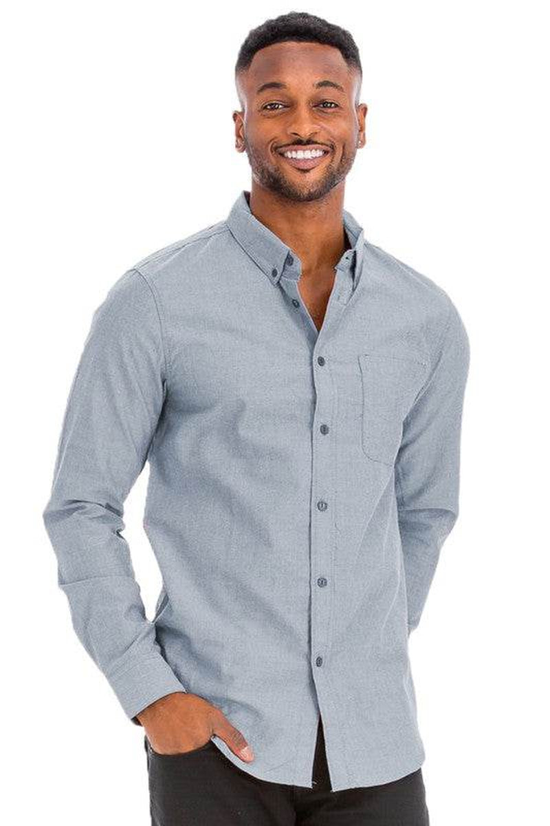 Weiv Men'S Casual Long Sleeve Shirts