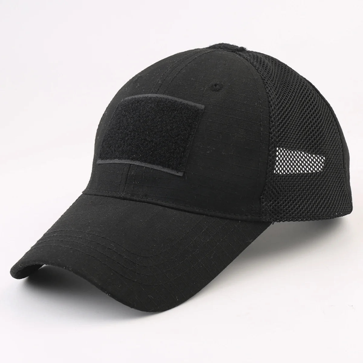 Jupitergear Military-Style Tactical Patch Hat with Adjustable Strap | Breathable & Unisex