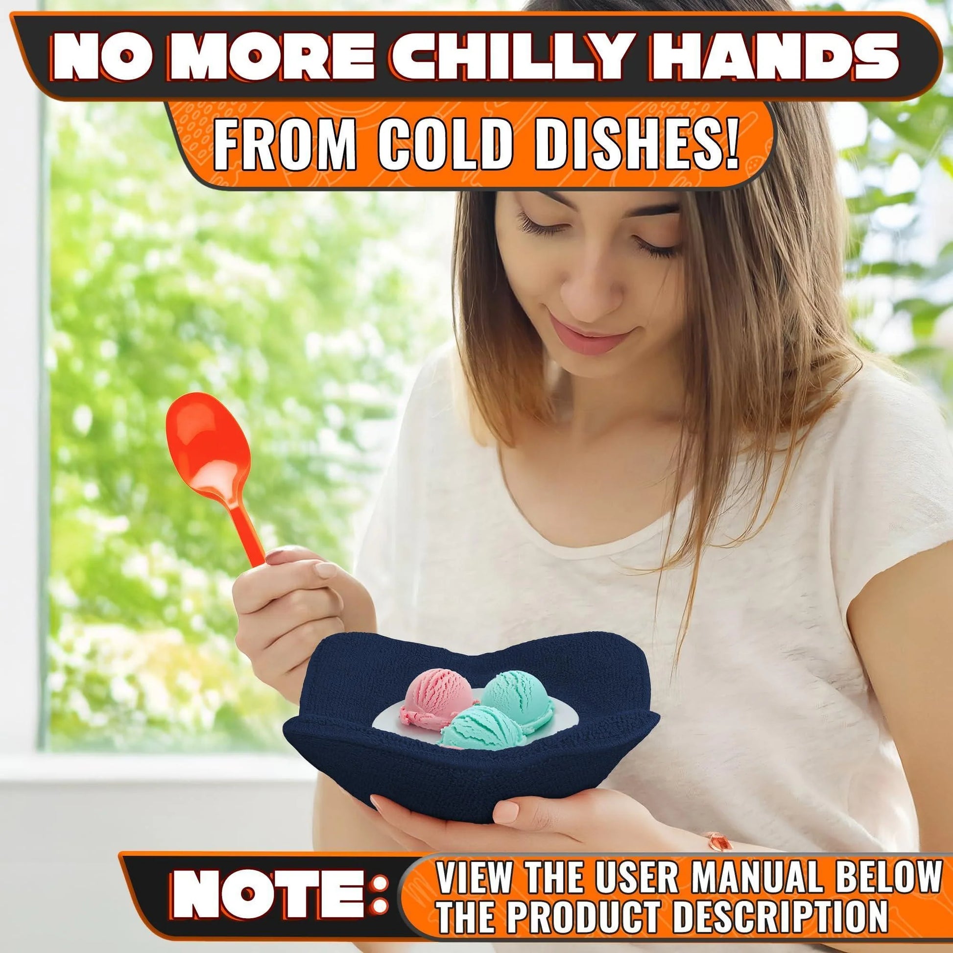 4 Pcs Microwave Bowl Cozy Holders – Deep Navy Blue Microwave Bowl Holders for Hot Food Protect Hands from Hot Dishes – Soft & Heat Resistant Fabric for Safe Heating & Convenient Use in the Kitchen