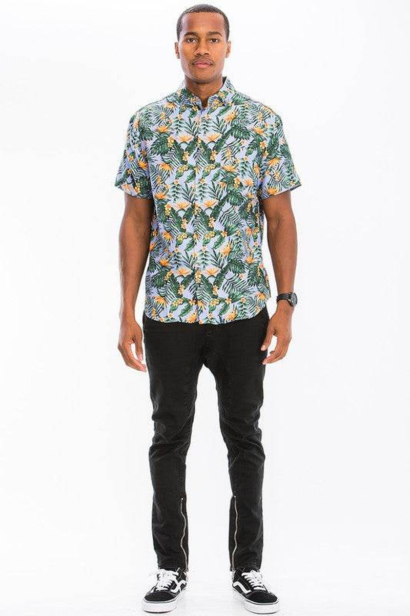 HAWAIIAN BUTTON down SHIRT